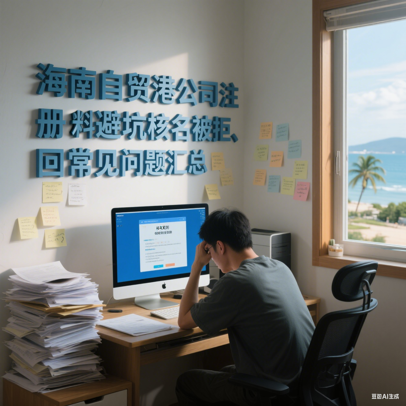 海南自贸港公司注册避坑核名被拒、材料驳回常见问题汇总